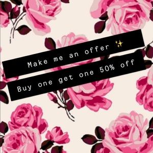 Offers are welcomed!